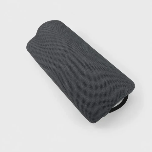 Coussin repose-pied mémoire de forme Gris